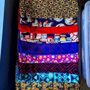 lot of 9 TC lularoe leggings